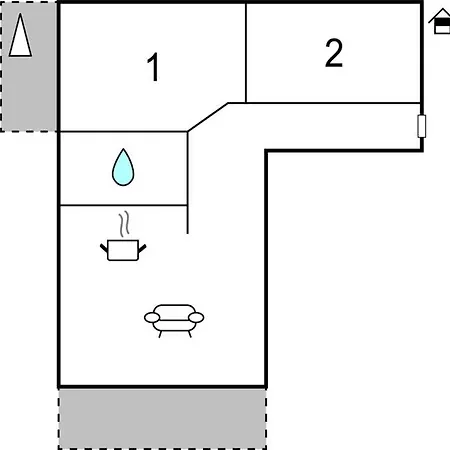 Two-bedroom In Διαμέρισμα Μακάρσκα